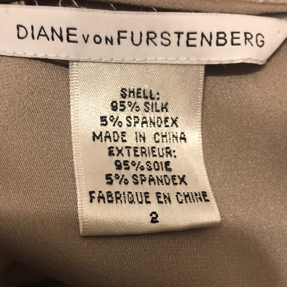 Diane Von Furstenberg Silk top Size 2 - Picture 8 of 8